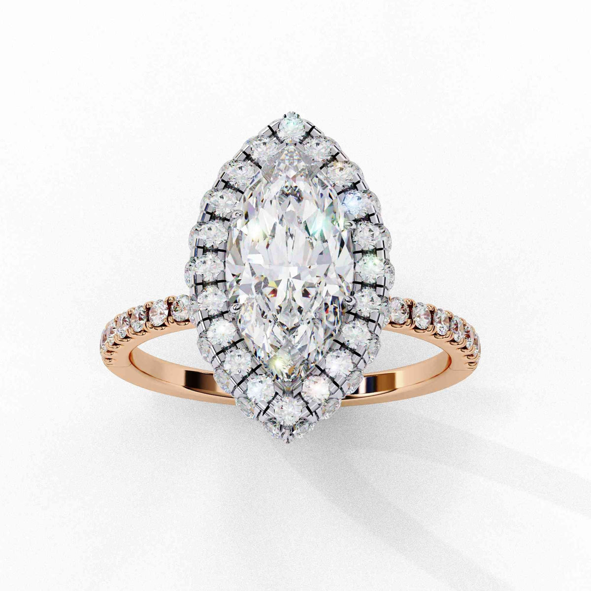 The Seraphine Three-Stone Trinity Edition 15 Ring
