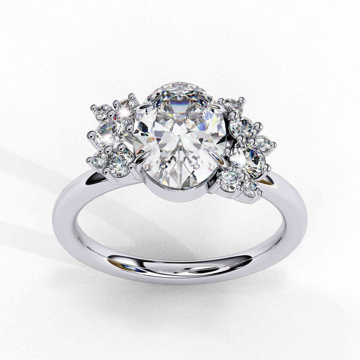 The Lysandra Twisted Vine Pavé Edition 15 Ring
